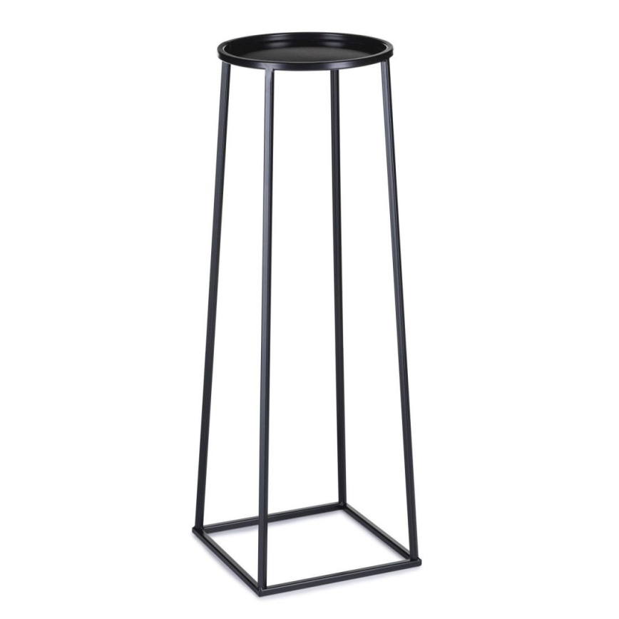 Stojan na květiny LOFT 70x24 cm černá