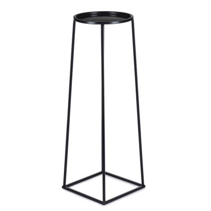 Stojan na květiny LOFT 70x24 cm černá
