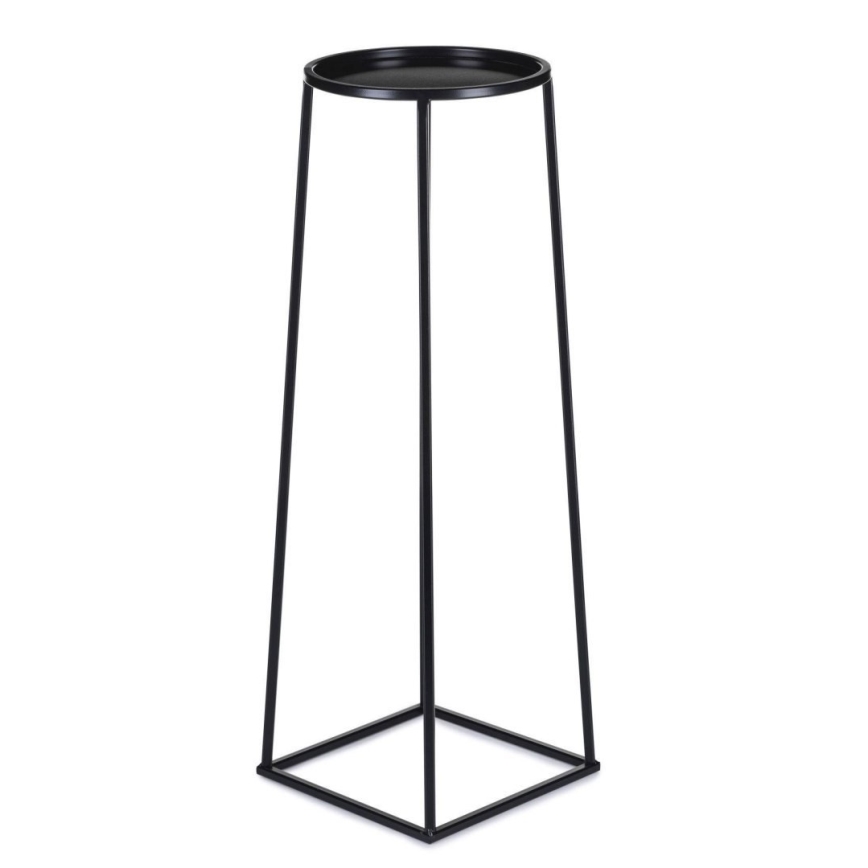 Stojan na květiny LOFT 70x24 cm černá