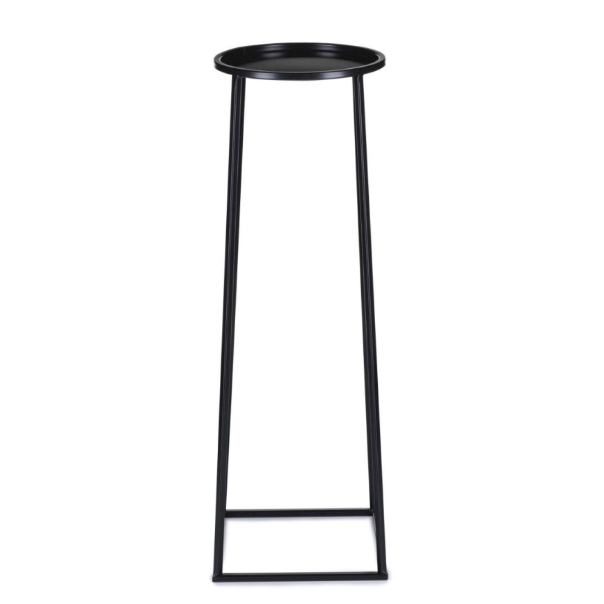 Stojan na květiny LOFT 70x24 cm černá