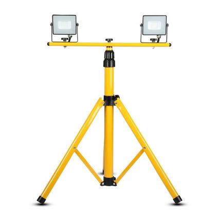 Stojan na reflektory 180 cm žlutá
