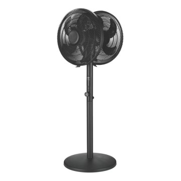 Stojanový ventilátor 120W/230V 108 cm černá + dálkové ovládání