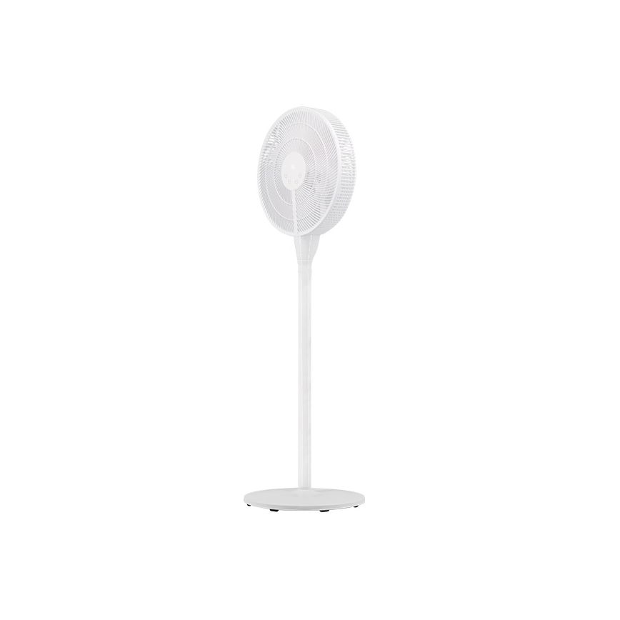 Stojanový ventilátor 25W/230V 130 cm bílá + dálkové ovládání