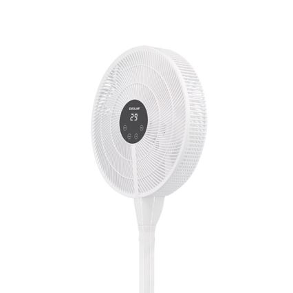 Stojanový ventilátor 25W/230V 130 cm bílá + dálkové ovládání