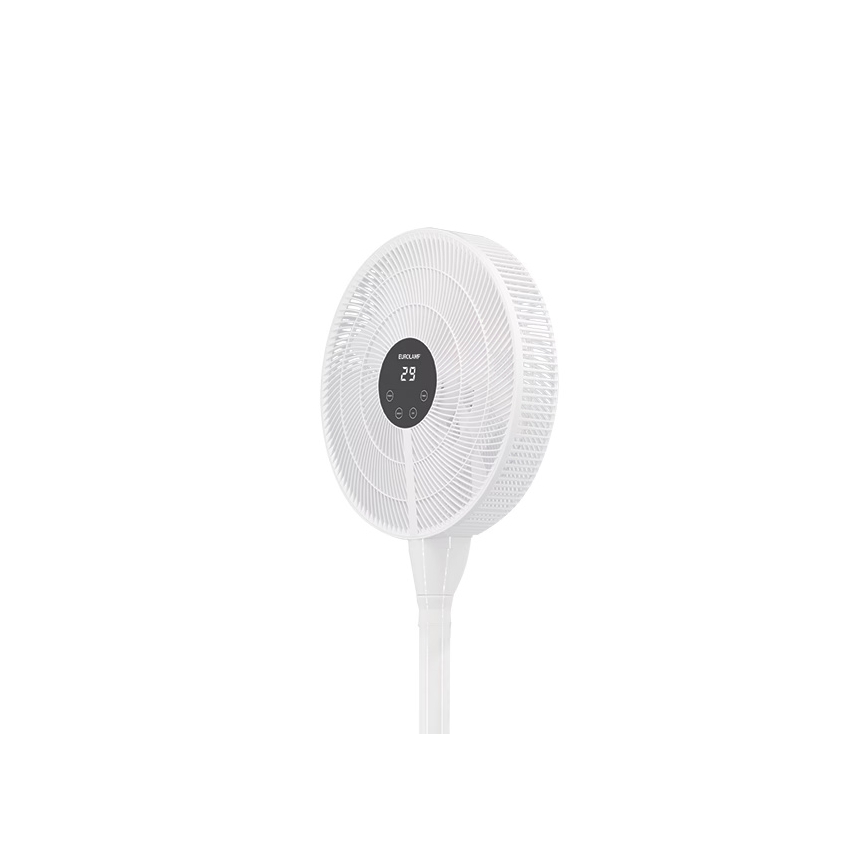 Stojanový ventilátor 25W/230V 130 cm bílá + dálkové ovládání