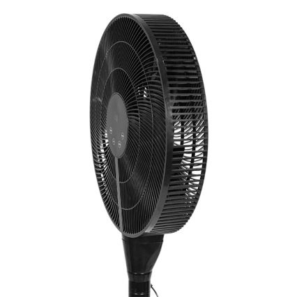 Stojanový ventilátor 25W/230V 130 cm černá + dálkové ovládání