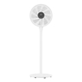 Stojanový ventilátor 25W/230V pr. 40 cm bílá + dálkové ovládání