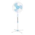 Stojanový ventilátor 60W/230V 125 cm bílá/modrá