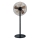 Stojanový ventilátor 60W/230V 126 cm zlatá/černá