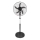 Stojanový ventilátor 60W/230V 129 cm černá + dálkové ovládání