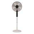 Stojanový ventilátor 60W/230V pr. 40 cm bílá/černá