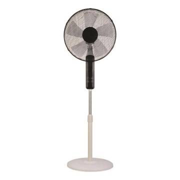 Stojanový ventilátor 60W/230V pr. 40 cm bílá/černá