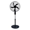 Stojanový ventilátor 60W/230V pr. 50 cm černá