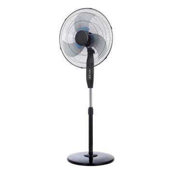 Stojanový ventilátor 65W/230V 145 cm černá + dálkové ovládání