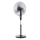 Stojanový ventilátor 65W/230V 145 cm černá + dálkové ovládání