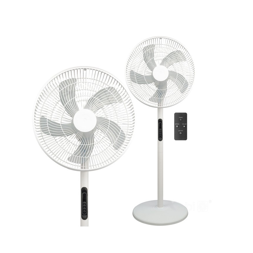 Stojanový ventilátor VIENTO-R 40W/230V bílá + dálkové ovládání