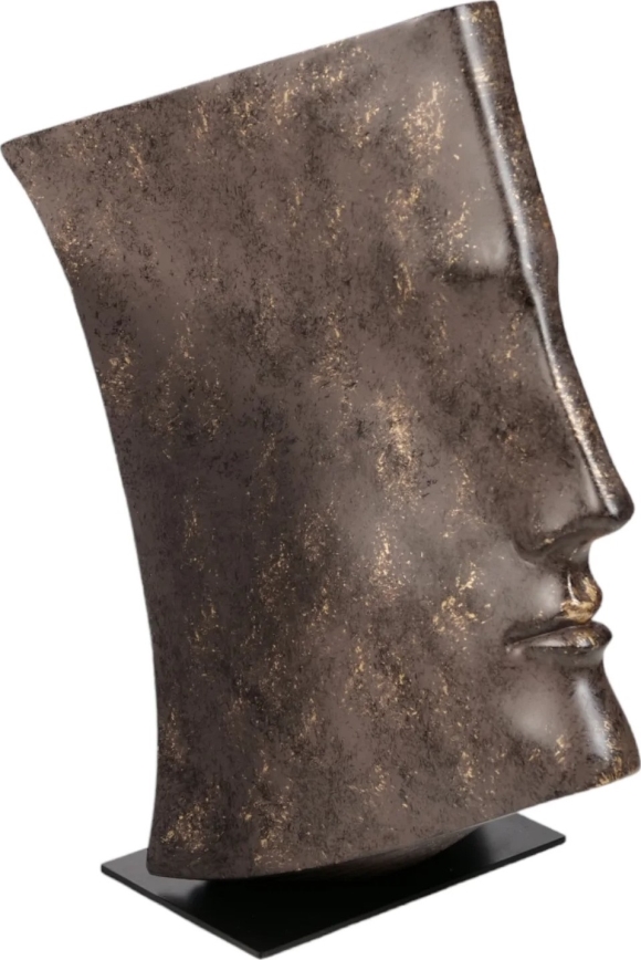Stolní dekorace 35x16x25 cm pryskyřice/měděná