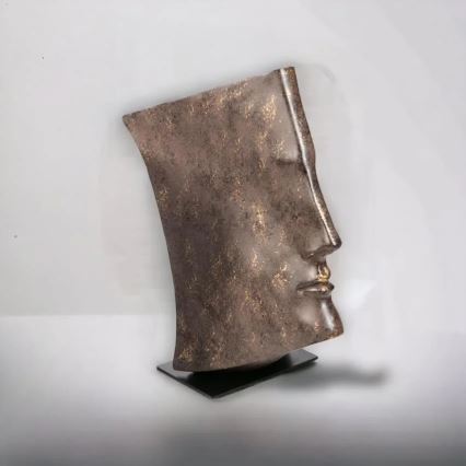 Stolní dekorace 35x16x25 cm pryskyřice/měděná