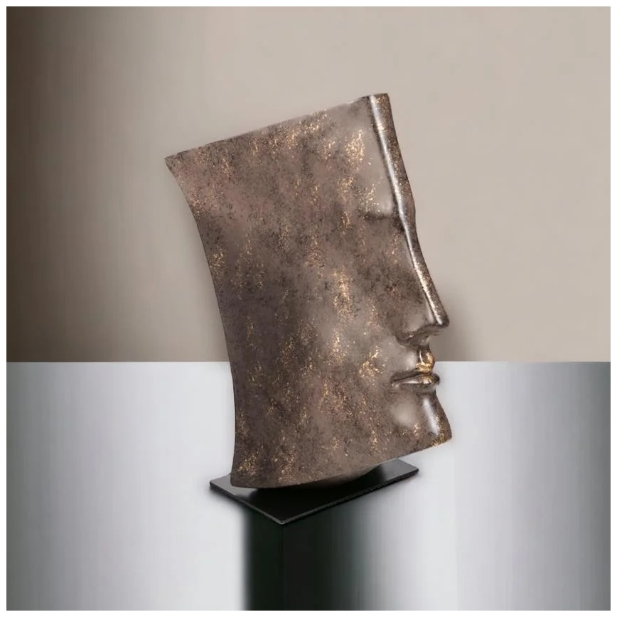 Stolní dekorace 35x16x25 cm pryskyřice/měděná