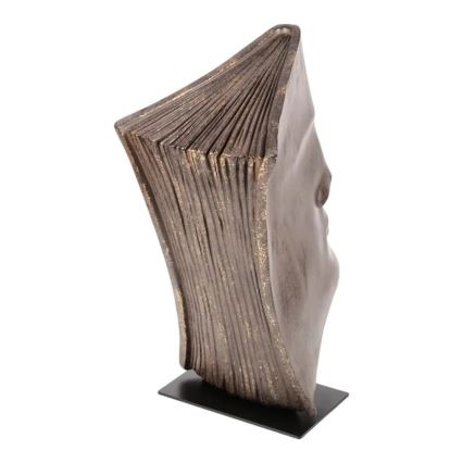 Stolní dekorace 35x16x25 cm pryskyřice/měděná