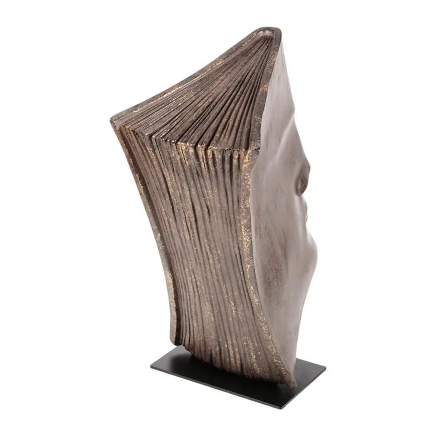 Stolní dekorace 35x16x25 cm pryskyřice/měděná