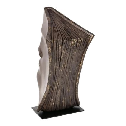 Stolní dekorace 35x16x25 cm pryskyřice/měděná