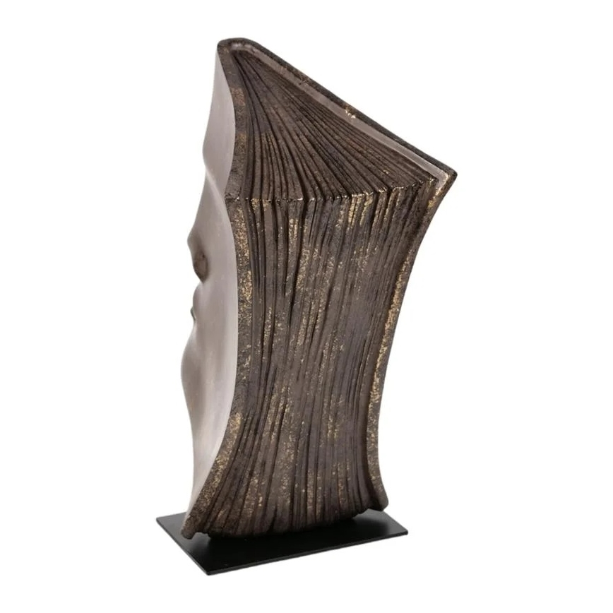 Stolní dekorace 35x16x25 cm pryskyřice/měděná