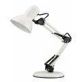 Stolní lampa 1xE14/25W/230V bílá