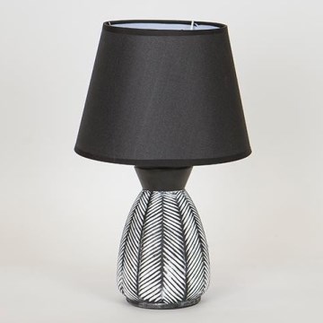 Stolní lampa 1xE14/40W/230V černá