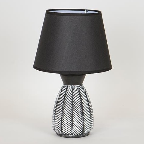 Stolní lampa 1xE14/40W/230V černá