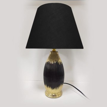 Stolní lampa 1xE14/40W/230V černá