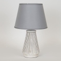 Stolní lampa 1xE14/40W/230V patina/šedá