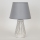 Stolní lampa 1xE14/40W/230V patina/šedá