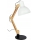 Stolní lampa 1xE27/40W/230V bílá/černá