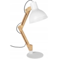 Stolní lampa 1xE27/40W/230V bílá