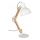 Stolní lampa 1xE27/40W/230V bílá
