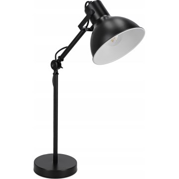 Stolní lampa 1xE27/40W/230V černá