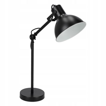 Stolní lampa 1xE27/40W/230V černá