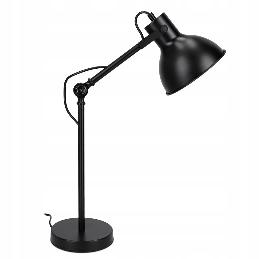 Stolní lampa 1xE27/40W/230V černá
