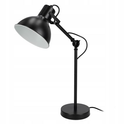 Stolní lampa 1xE27/40W/230V černá