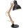 Stolní lampa 1xE27/40W/230V černá