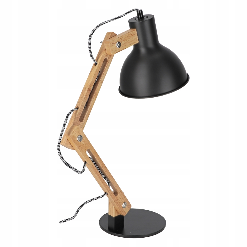 Stolní lampa 1xE27/40W/230V černá