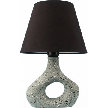 Stolní lampa 1xE27/40W/230V černá/zelená