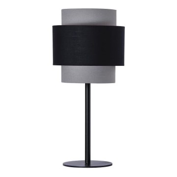 Stolní lampa 1xE27/60W/230V šedá