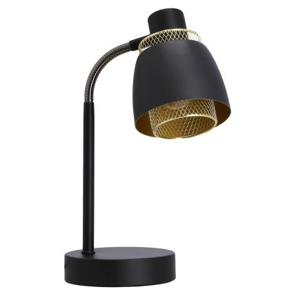 Stolní lampa ALEKSANDRIA 1xE14/40W/230V černá/zlatá