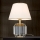 Stolní lampa ALEXIS 1xE27/60W/230V krémová/zlatá/čirá