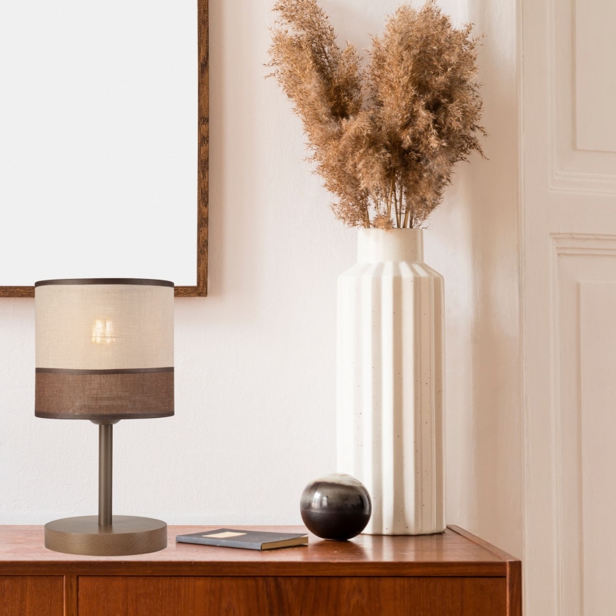 Stolní lampa ANDREA 1xE27/60W/230V - FSC certifikováno
