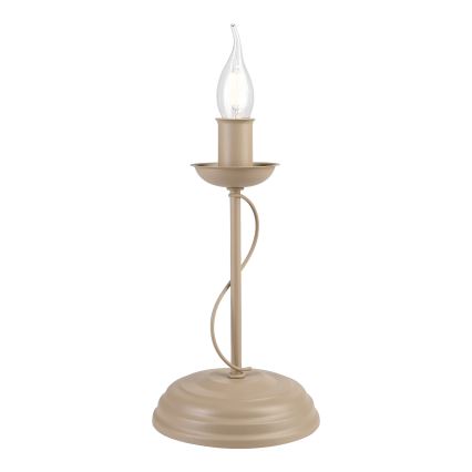 Stolní lampa ANTON 1xE14/60W/230V béžová