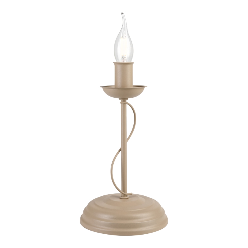 Stolní lampa ANTON 1xE14/60W/230V béžová