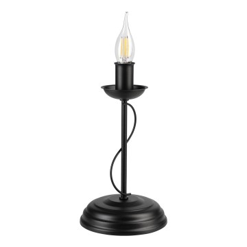 Stolní lampa ANTON 1xE14/60W/230V černá